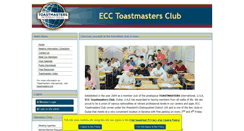 Desktop Screenshot of ecc.toastmastersclubs.org