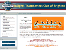 Tablet Screenshot of 1142257.toastmastersclubs.org