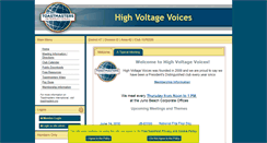 Desktop Screenshot of highvoltage.toastmastersclubs.org