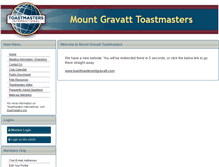 Tablet Screenshot of 9111.toastmastersclubs.org