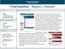 Tablet Screenshot of 4020.toastmastersclubs.org