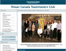 Tablet Screenshot of nissancanada.toastmastersclubs.org