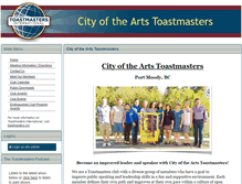 Tablet Screenshot of 1017095.toastmastersclubs.org