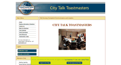 Desktop Screenshot of citytalkdurham.toastmastersclubs.org