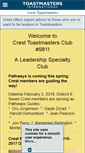 Mobile Screenshot of crest.toastmastersclubs.org