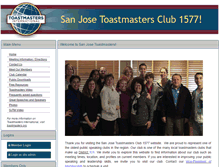 Tablet Screenshot of 1577.toastmastersclubs.org