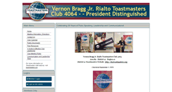 Desktop Screenshot of 4064.toastmastersclubs.org