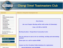 Tablet Screenshot of 4011.toastmastersclubs.org