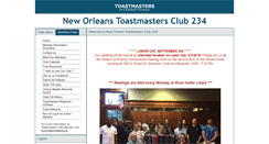Desktop Screenshot of notoast234.toastmastersclubs.org