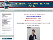 Tablet Screenshot of 2120.toastmastersclubs.org