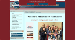 Desktop Screenshot of jibboomstreet.toastmastersclubs.org
