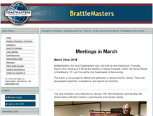 Tablet Screenshot of brattleboro.toastmastersclubs.org