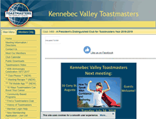 Tablet Screenshot of kvtm.toastmastersclubs.org