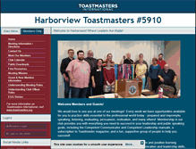 Tablet Screenshot of 5910.toastmastersclubs.org