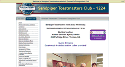 Desktop Screenshot of 1224.toastmastersclubs.org