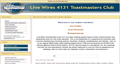 Desktop Screenshot of 4131.toastmastersclubs.org