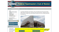 Desktop Screenshot of federaltmofboston.toastmastersclubs.org