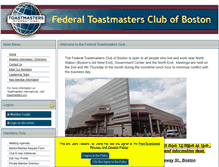 Tablet Screenshot of federaltmofboston.toastmastersclubs.org