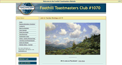 Desktop Screenshot of 1070.toastmastersclubs.org