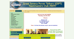 Desktop Screenshot of gspt.toastmastersclubs.org