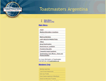 Tablet Screenshot of buenosaires.toastmastersclubs.org