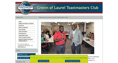 Desktop Screenshot of col.toastmastersclubs.org