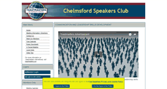 Desktop Screenshot of chelmsfordspeakers.toastmastersclubs.org