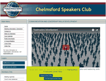 Tablet Screenshot of chelmsfordspeakers.toastmastersclubs.org