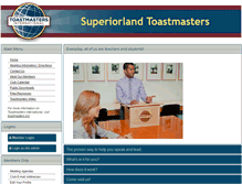 Tablet Screenshot of 3834.toastmastersclubs.org