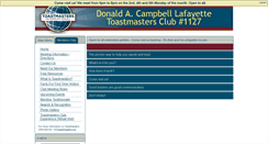 Desktop Screenshot of 1127.toastmastersclubs.org