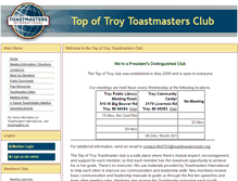 Tablet Screenshot of 864753.toastmastersclubs.org