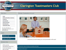 Tablet Screenshot of 643656.toastmastersclubs.org