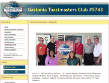 Tablet Screenshot of 5743.toastmastersclubs.org