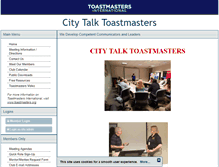 Tablet Screenshot of 5713.toastmastersclubs.org