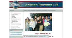 Desktop Screenshot of legourmet.toastmastersclubs.org