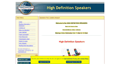 Desktop Screenshot of highdefinition.toastmastersclubs.org
