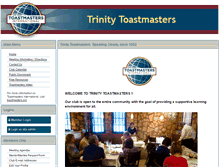 Tablet Screenshot of 1190.toastmastersclubs.org