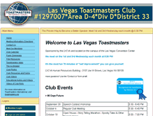 Tablet Screenshot of 1297007.toastmastersclubs.org