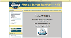 Desktop Screenshot of 8983.toastmastersclubs.org
