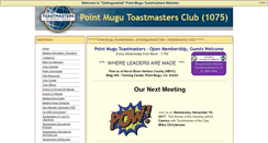 Desktop Screenshot of 1075.toastmastersclubs.org