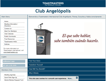 Tablet Screenshot of 727913.toastmastersclubs.org