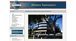 Desktop Screenshot of biltmore.toastmastersclubs.org