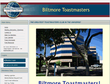 Tablet Screenshot of biltmore.toastmastersclubs.org