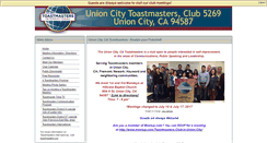 Desktop Screenshot of 5269.toastmastersclubs.org