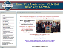 Tablet Screenshot of 5269.toastmastersclubs.org