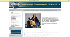 Desktop Screenshot of 1735.toastmastersclubs.org