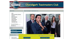 Desktop Screenshot of chandigarh.toastmastersclubs.org