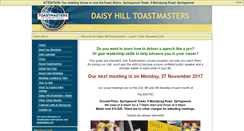 Desktop Screenshot of 346.toastmastersclubs.org