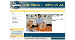 Desktop Screenshot of middaymarauders.toastmastersclubs.org