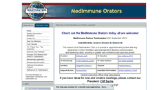 Desktop Screenshot of mediorators.toastmastersclubs.org